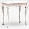 George I Style White Painted Side Table