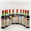 A Decade of Chateau Mouton Rothschild, 10 bottles