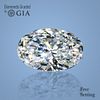 NO-RESERVE LOT: 1.50 ct, Oval cut GIA Graded Diamond. Appraised Value: $28,500 