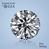 NO-RESERVE LOT: 1.50 ct, Round cut GIA Graded Diamond. Appraised Value: $22,500 