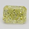 3.01 ct, Natural Fancy Yellow Even Color, IF, Radiant cut Diamond (GIA Graded), Appraised Value: $101,700 