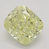 2.71 ct, Natural Fancy Yellow Even Color, VVS2, Cushion cut Diamond (GIA Graded), Appraised Value: $55,900 