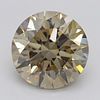 2.42 ct, Natural Fancy Brown Even Color, VVS2, Round cut Diamond (GIA Graded), Appraised Value: $24,100 