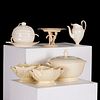 Collection antique English Creamware