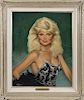 LONI ANDERSON PAINTING BY FRED WILLIAMS