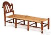 Pennsylvania William and Mary maple daybed