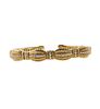 Judith Ripka 18k Gold Diamond Cuff Bracelet