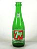1943 7up Seven Up Des Moines-Waterloo Iowa 7oz ACL Bottle 