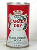 1969 Canada Dry Black Cherry Soda New York 12oz Ring Top Can 