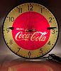 1957 Coca-Cola Pam Clock 