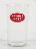 1950 Double Cola Chattanooga Tennessee 4¼ Inch Tall ACL Drinking Glass 