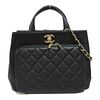 CHANEL LEATHER TWO-WAY SHOULDER BAG