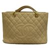 CHANEL GST MATELASSE LEATHER TOTE BAG