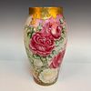 Tressemanes & Vogt Porcelain Limoges Floral Vase