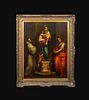 MADONNA OF THE HARPIES OIL PAINTING