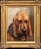  DOG PORTRAIT OF "TOCRIN" OIL PAINTING
