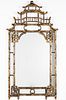 Chinoiserie Style Faux Bamboo Mirror
