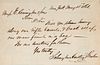 Letter to Remington Regarding a Rifle Purchase, 1861