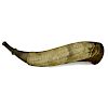 Jonathan Brown's Engraved Powder Horn Dated Sept 7, 1775