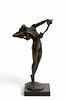 Harriet Whitney Frishmuth (American, 1880-1980) Bronze Sculpture Ca. 1921, "The Vine", H 11.75" W 7.25"
