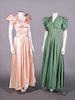 SATIN & MOIRE’ EVENING GOWNS, 1937-1939