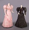 TWO SILK AFTERNOON DRESSES, c. 1894