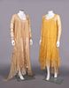 TWO LACE EVENING GOWNS, 1925-1928