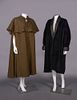 DESIGNER WOOL CAPE AND COAT, FRANCE & ITALY, 1980s
