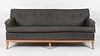 Mid-Century Fully Upholstered and Tufted Sofa