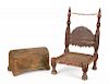 PATRICK SWAYZE INDIAN CHAIR AND CHEST