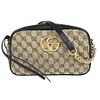 GUCCI GG MARMONT CANVAS LEATHER SHOULD
