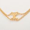 CELINE TRIOMPHE GOLD PLATED NECKLACE