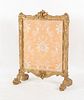 Large Belle Epoch Carved Giltwood Fire Screen