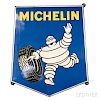 Michelin Enameled Metal Sign