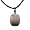 Buccellati Sterling Silver Perfume Bottle Pendant on Cord Necklace