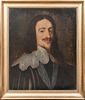  PORTRAIT OF KING CHARLES I OF ENGLAND OIL PAINTING