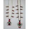 Kewa Bird "Depression Era" Necklaces, Exhibited: Thunderbird Jewelry of Santo Domingo Pueblo (5/15/2011 - 4/29/2012), Wheelwr