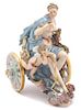 A Meissen Porcelain Figure Height 7 inches.