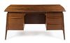 Moreddi, SWEDEN, 1960s, a rosewood desk