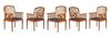* Davis Allen (American, 1916-1999), KNOLL STUDIO, c. 1983, a set of five Exeter chairs