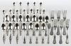 GORHAM AND OTHER STERLING SILVER FLATWARE, LOT OF 33