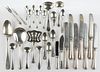 WALLACE AND OTHER STERLING SILVER FLATWARE AND SERVING UTENSILS, LOT OF 30