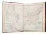 (ATLAS) ASHER and ADAMS. New Statistical and Topographical Atlas.....New York, 1872. Folio.