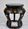 Chinese Cloisonne Enamel Pedestal Table