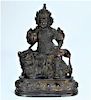 Chinese Ming Dynasty Bronze Figure of Vaishravana
