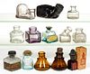 ASSORTED AMERICAN INK BOTTLES, LOT OF 13