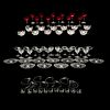 LOTE DE ARTÍCULOS DE MESA SIGLO XX Elaborados en cristal transparente y rojo Consta de: 12 copas champañeras, 6 copas florales...