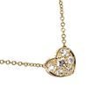 TIFFANY & CO. PAVE HEART 18K YELLOW GOLD DIAMOND NECKLACE