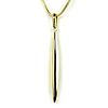 TIFFANY & CO. FEATHER 18K YELLOW GOLD NECKLACE