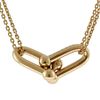 TIFFANY & CO. HARDWARE DOUBLE LINK 18K ROSE GOLD NECKLACE